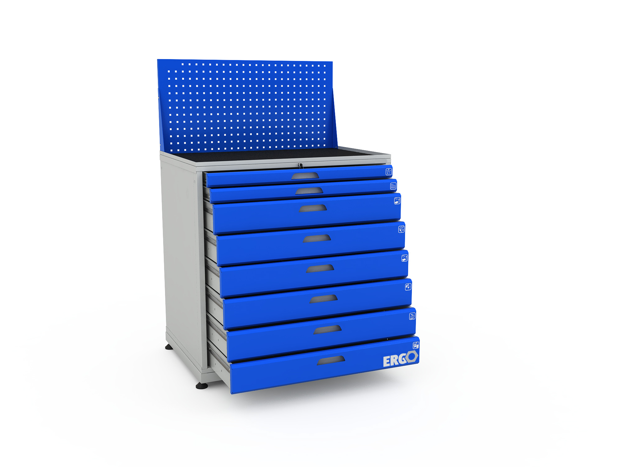 Тумба инструментальная ERGO XL 08.4