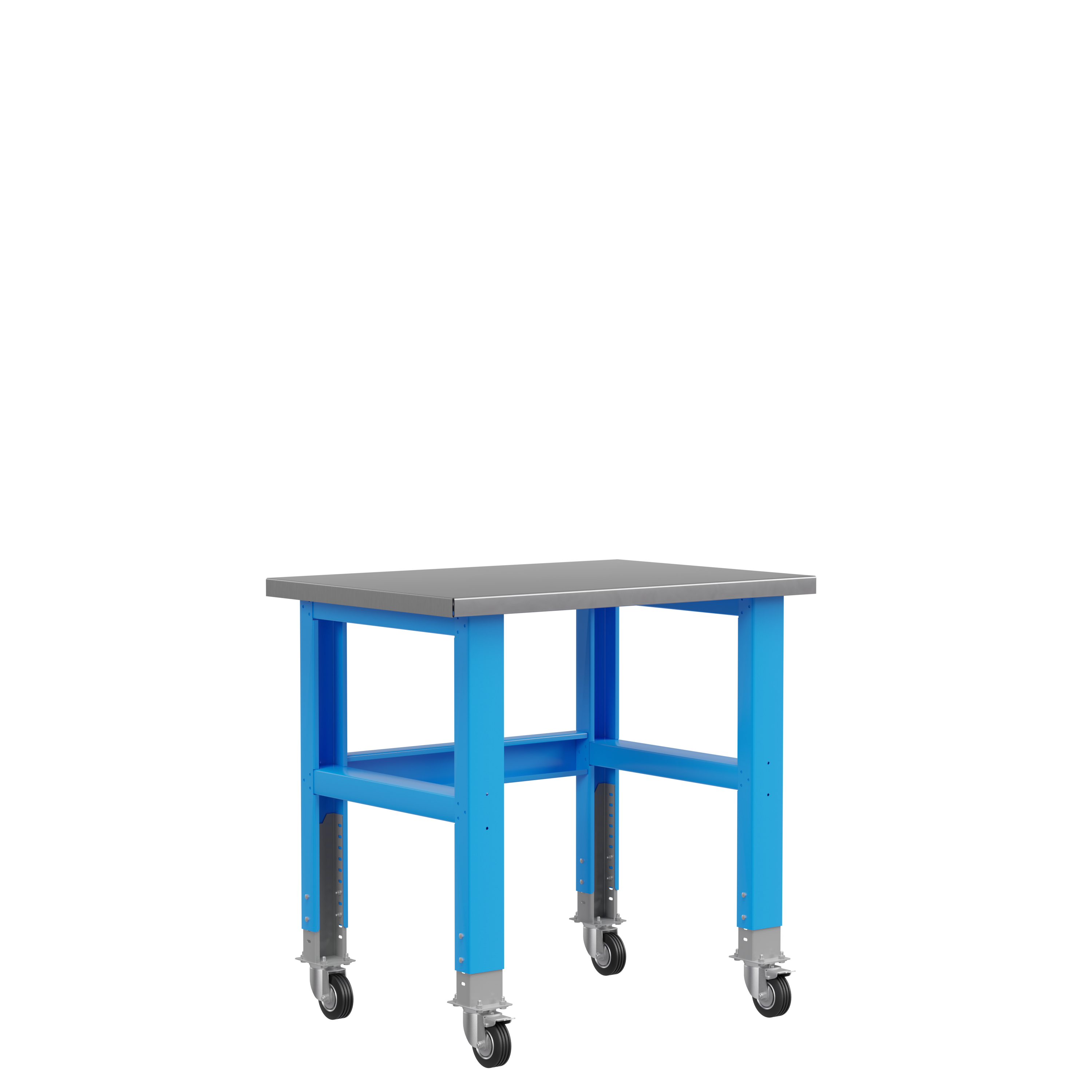 PLC 10.0-М Стол металлический на колесах 1000х700 мм