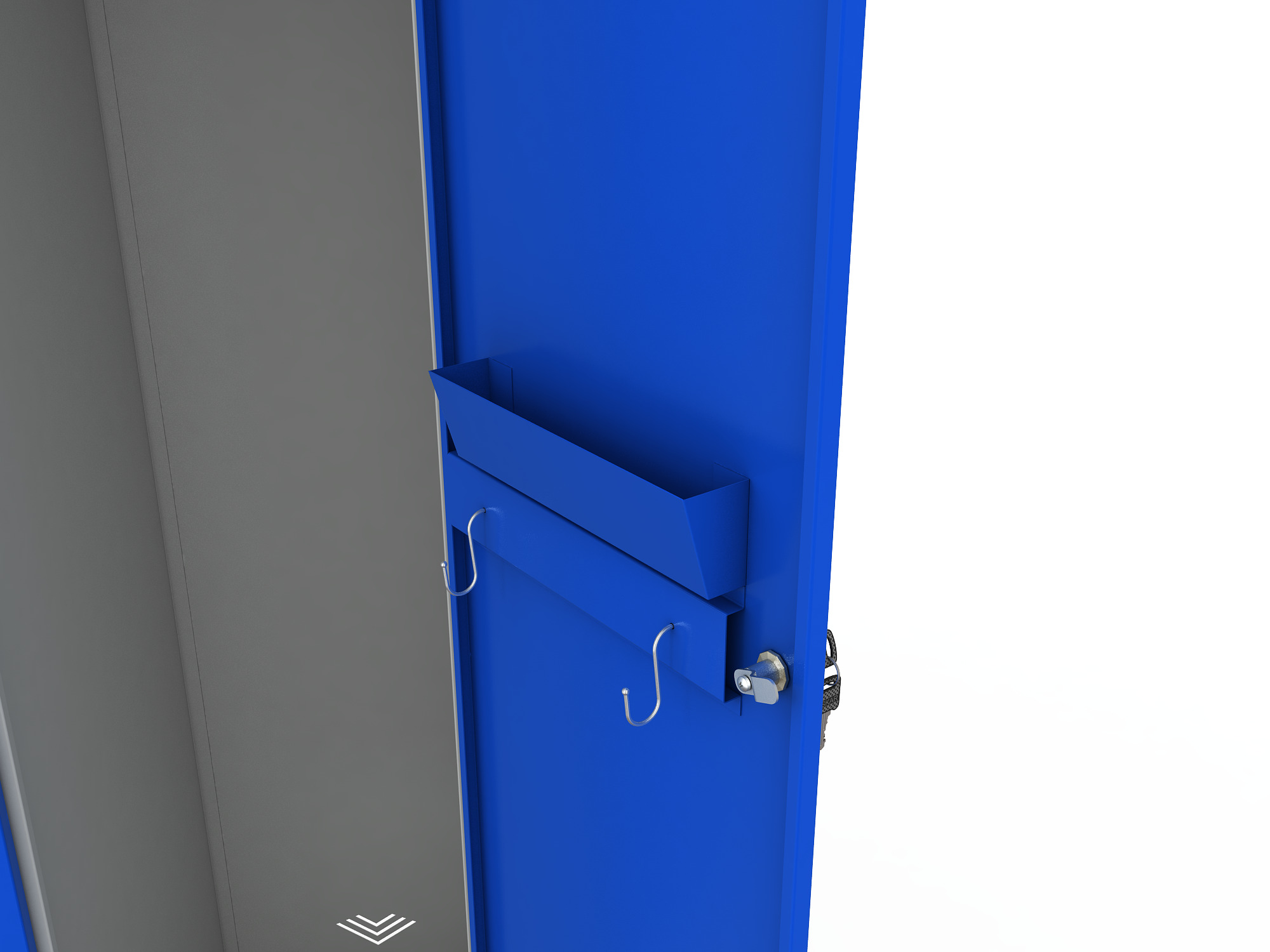 ER-00022868 Шкаф гардеробный металлический COMFORT 2000/24 (800)