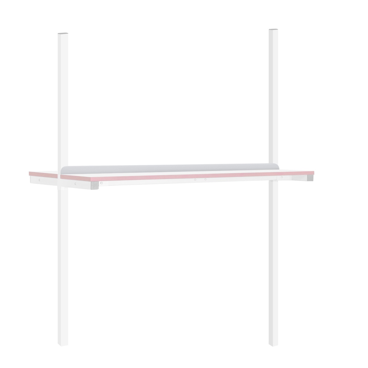 Задний ограничитель ЗОП-2 для полки ППОО