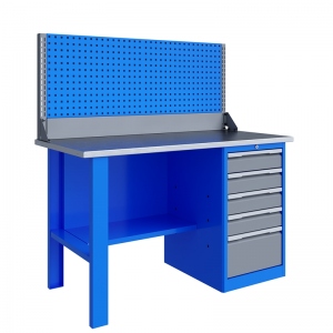 Верстак слесарный однотумбовый TNC 141.15.2-1