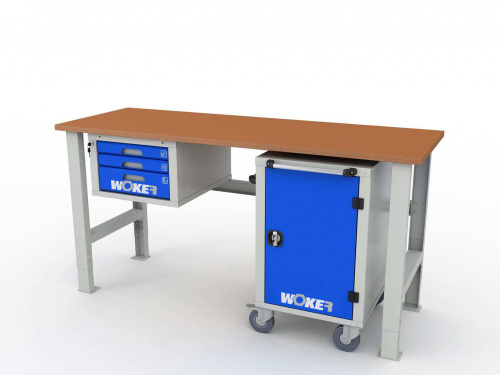 ER-00019451 Стол рабочий стационарный WOKER PRO 10.1500
