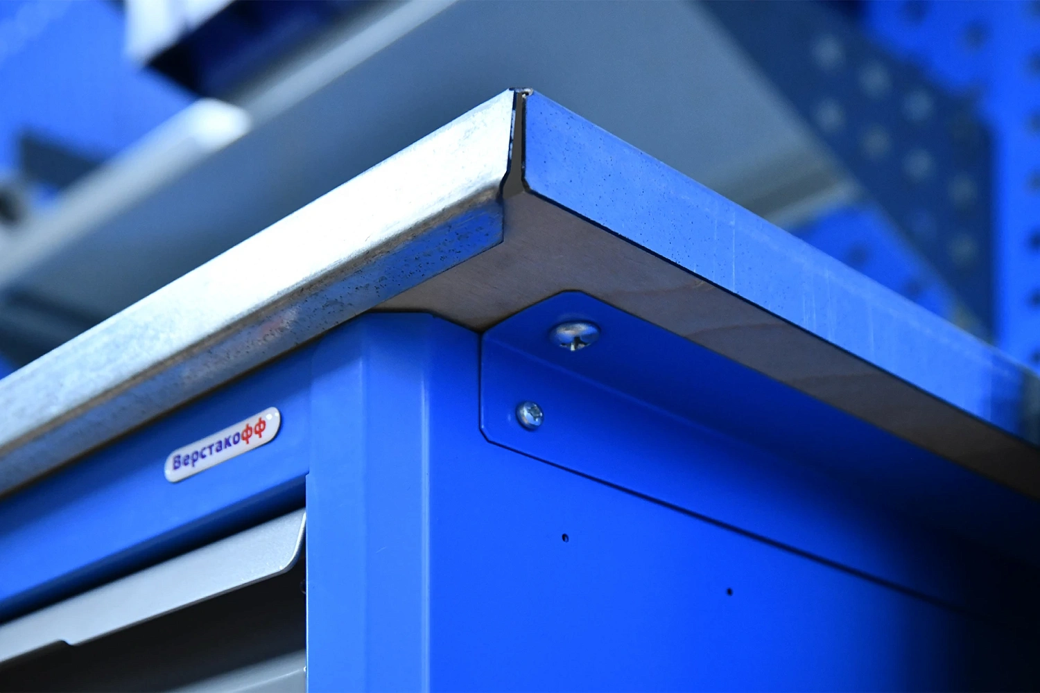 TNC 181.57.2-1 Верстак слесарный двухтумбовый 1470x1796x696 мм