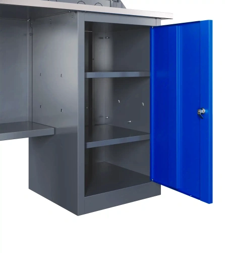 SLF 181.77.2 Верстак слесарный 855x1800x500 мм