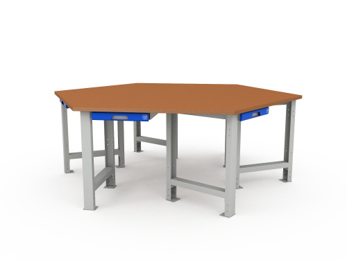 ER-00019751 Стол шестиместный WOKER PRO 6000.2500