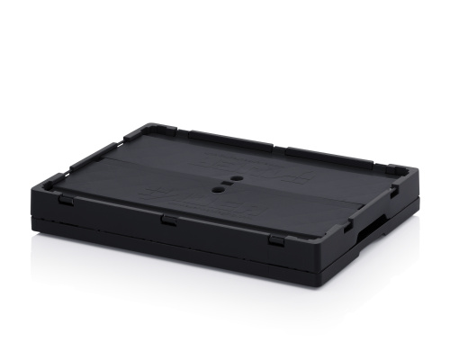 ESD FBD 64/27 Складной ящик ESD с крышкой 600x400x270 мм